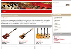 musical 300x204 - PHP Online Musical Instrument Selling System PHP/MYSQL Source Code