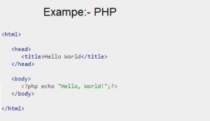 php introduction 1 300x173 - PHP Introduction / What is PHP?