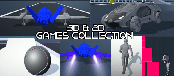 unityColl2 - 3D and 2D Games Collection In UNITY ENGINE With Source Code