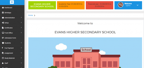 01 - School Management System (ERP) - Free Source Code