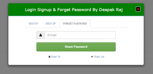 2 2 - Login Sign up and Forget Password Form in HTML Bootstrap - Free Source Code