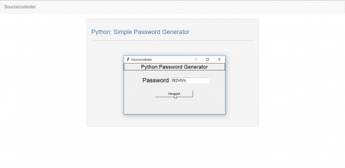 2017 05 04 13 37 46  - Python: Simple Password Generator - Free Source Code