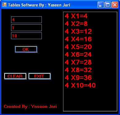 Tables.PNG - Table Software - Free Source Code