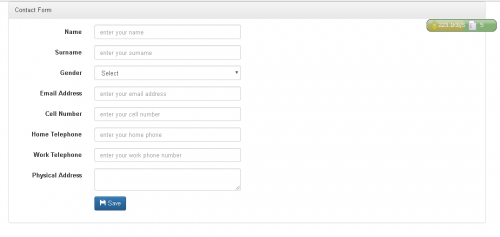 add contact 0 - Contact Form System in PHP with Bootstrap, MySQL and JavaScript - Free Source Code
