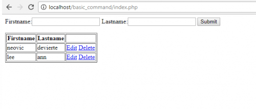 basic ss - Easy and Simple Add, Edit, Delete MySQL Table Rows using PHP/MySQLi - Free Source Code