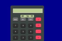 cal 1 200x135 - Calculator and Digital Clock  - Free Source Code