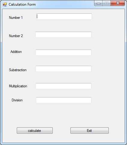 calculator 3 - Simple Addition Calculator Using Visual C#.NET 2005 - Free Source Code