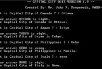 capital 200x135 - Capital City Quiz Version 1.0 - Free Source Code