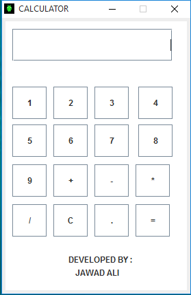 capture 4 - Simple Calculator Using Window Builder - Free Source Code