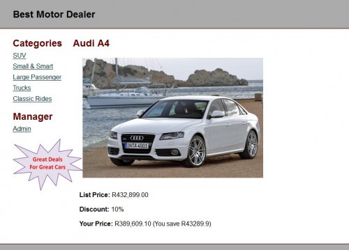 catalog - Motor Dealer Catalog App - Free Source Code