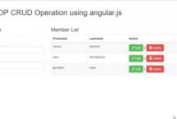 crudangular 200x135 - PHP - OOP CRUD Operation using Angular.js - Free Source Code