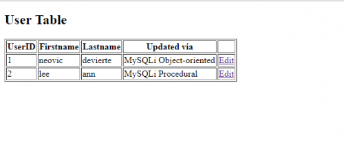 edit ss 0 - Easy and Simple Edit/Update MySQL Table using PHP - Free Source Code