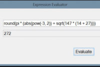 expression evaluator 200x135 - Expression Parser and Evaluator - Free Source Code