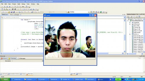 faceconcept - Face Detection Concept in C# - Free Source Code