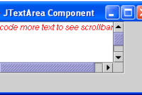 font 200x135 - Set Font and Color to Text of JTextArea Component in Java GUI - Free Source Code