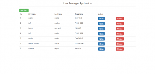 gits - User Manager Application - Free Source Code
