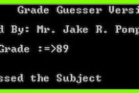 guesser 200x135 - Grade Guesser Version 1.0 Using Switch Case Statement - Free Source Code