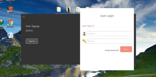 login - JavaFX animated login and sign up form - Free Source Code