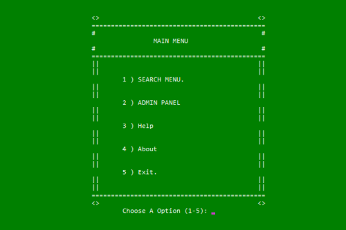 main menu - Formula Diary (Periodic Table) - Free Source Code
