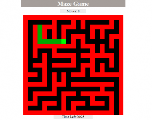 maze game using javascript - Maze Game Using JavaScript - Free Source Code
