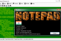 notepad with about view 200x135 - Notepad Using Visual Basic .NET with Source Code - Free Source Code
