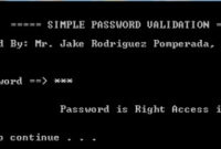 pass 0 200x135 - Simple Password Validation - Free Source Code