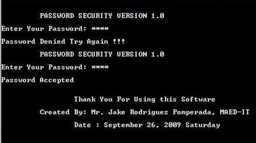 password.JPG - Password Security Version 1.0 - Free Source Code