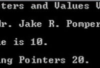 point 0 200x135 - Pointers and Values  - Free Source Code