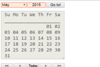 result 10 200x135 - Simple Calendar Using HTML JavaScript - Free Source Code