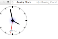 result 12 200x135 - Simple Analog Clock Using HTML/CSS - Free Source Code