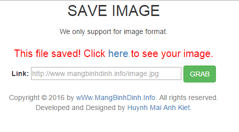 save image from url directly on your server - Save image from url directly on your server - Free Source Code