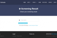 screening result 200x135 - School Admission Processing, Screening and Scratch Cards Platform - Free Source Code