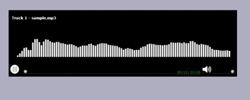 screenshot 4 - Audio Player with Equalizer in Javascript - Free Source Code