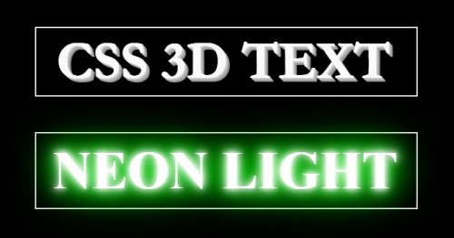 screenshot 57 - Text Effects in CSS - Free Source Code