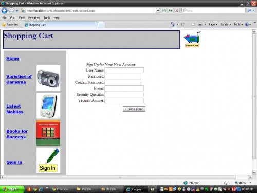 shop1 - Shopping Cart Application - Free Source Code