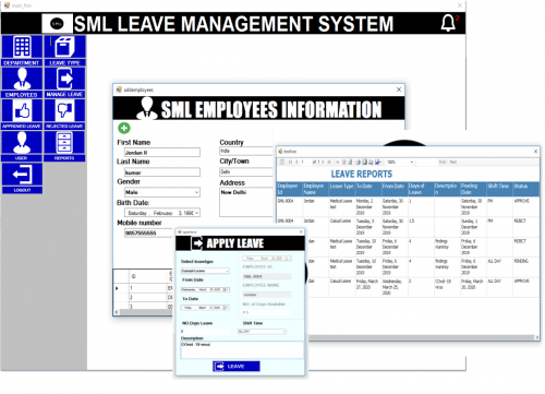 sml leave management system - Complete Employee Leave Management System Source Code and Documents - Free Source Code
