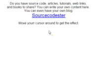 sparkle 200x135 - Cursor Sparkle Effect using Javascript - Free Source Code