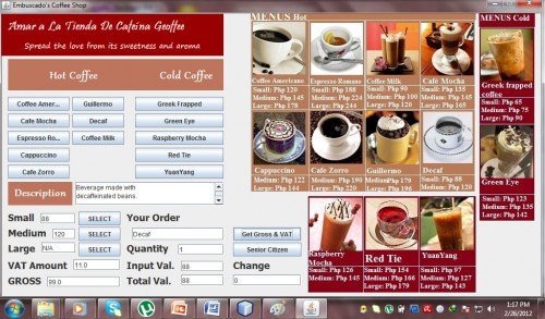 uno - Simple Coffee Shop Business - Free Source Code
