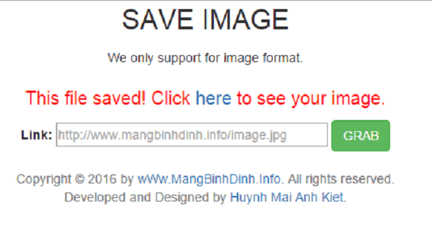 save image from url directly on your server - Save image from url directly on your server
