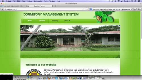 screen shot 2013 02 26 at 6.10.05 pm - PHP Online Dormitory Management System PHP/MYSQL Source Code