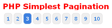 simplest php pagination with jquery - PHP simplest pagination script with jQuery