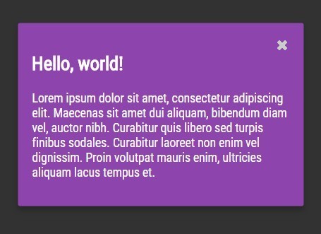 Easy jQuery Modal Plugin with CSS3 Animations Quick Modal - Download Easy jQuery Modal Plugin with CSS3 Animations - Quick Modal