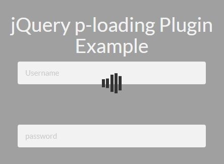 Loading Overlay Mask Plugin jQuery p loading - Download Responsive Custom Loading Overlay/Mask Plugin - jQuery p-loading