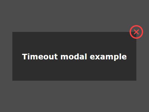 Open Modal After Timeout jQuery timeoutModal - Download Auto Open A Modal After A Specific Timeout - jQuery timeoutModal