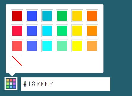Tiny HTML5 jQuery Color Picker Plugin Palette Color Picker - Download Tiny HTML5 / jQuery Color Picker Plugin - Palette Color Picker