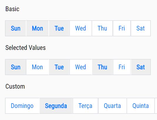 inline week day picker - Download Inline Week Day Picker Plugin - jQuery weekdays