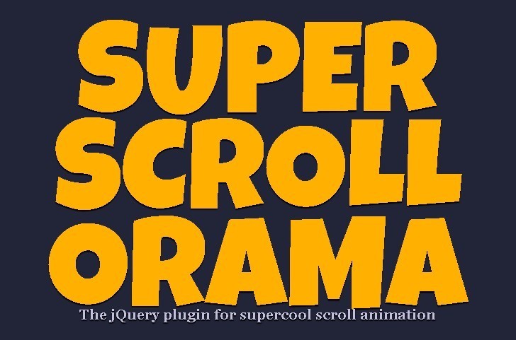 Animated Page Scrolling Effect with jQuery superscrollorama - Download Animated Page Scrolling Effect with jQuery - superscrolloram