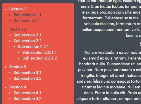 Automatic Table Of Contents Plugin with jQuery sdscrollmenu - Download Automatic Table Of Contents Plugin with jQuery - sdscrollmenu