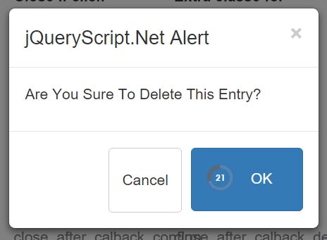 Bootstrap Alert Confirm Modal Plugin With jQuery - Download Bootstrap Alert / Confirm Modal Plugin With jQuery