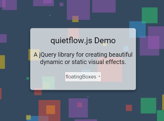Create Cool Visual Effect With jQuery Canvas quietflow js - Download Create Cool Visual Effect With jQuery and Canvas - quietflow.js